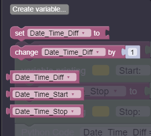 Blocky Variables defined - Capture